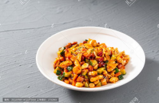 宫保鸡丁图片真实,川菜经典，麻辣鲜香，色香味俱全